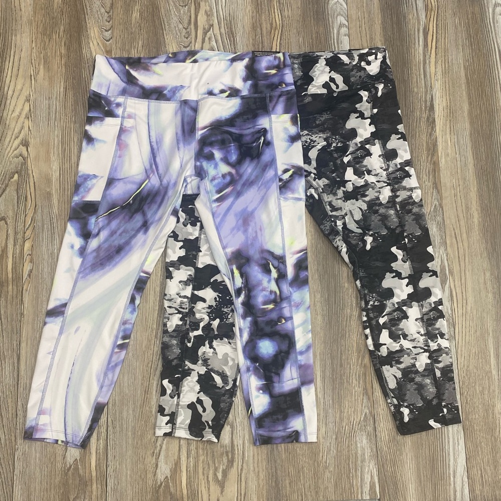 (2) NWT - XXL - Avia Active 7/8 Leggings